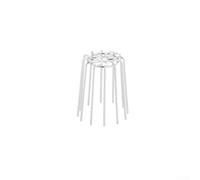 Oniissy Filet d'évacuation de toit en acier inoxydable - Protection de gouttière - Filtre de descente - Bloque les débris de tuyaux creux - Pour un drainage efficace (tube de 63 cm)