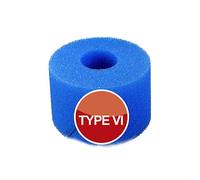 Oniissy Filtre de piscine réutilisable et lavable en mousse Cartrigde Cartouche filtrante de rechange pour type VI (bleu)