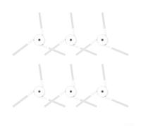 Oniissy For Dreame FOR X50 Pro, lot de 6 brosses latérales compatibles avec robot aspirateur nettoyage des bords et des coins, pour les zones difficiles d'accès pour l'entretien de la maison (blanc)