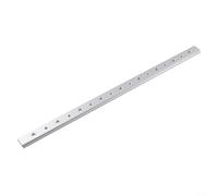 Oniissy Gabarit à onglet coulissant en alliage d'aluminium pour le travail du bois et l'établi - 100 mm/200 mm/300 mm/450 mm de longueur avec filetage et sans filetage (450 mm type B)
