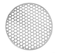 Oniissy Grille de barbecue ronde en maille d'acier inoxydable, grille de barbecue ronde, plateau multi-usages, filet de refroidissement à vapeur rond en acier inoxydable (20 cm)