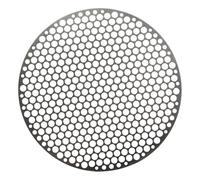 Oniissy Grille de barbecue ronde professionnelle en acier inoxydable - Grille de refroidissement en maille métallique multi-usage pour barbecue extérieur - 26 cm