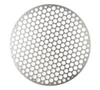 Oniissy Grille de barbecue ronde professionnelle en acier inoxydable - Grille de refroidissement en maille métallique multi-usage pour barbecue extérieur - 30 cm