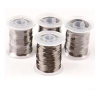 Oniissy Guide de canne à pêche en fibre de carbone pour ligne d'emballage d'anneaux, 1,5 m, fil de construction de fil de réparation pour canne professionnelle pour fixation d'anneau