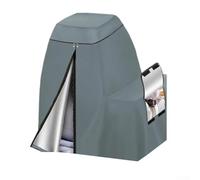 Oniissy Housse de filtre à sable Oxford 600D imperméable avec boucle élastique, protecteur de filtre à sable de 40,6 à 45,7 cm, coque de protection coupe-vent (gris 210D)