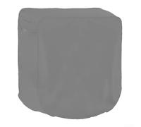 Oniissy Housse de protection robuste en tissu Oxford 600D résistant aux intempéries pour enrouleur de tuyau d'arrosage mural rétractable avec ajustement réglable et revêtement PU 60 x 45 x 60 cm (gris