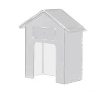 Oniissy Housse de sonnette sans fil étanche transparente pour sonnerie, carillon, bouton de porte, kit de carillon extérieur, coque de boîte, coque facile à installer, compatible émetteur, pluie,