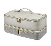 Oniissy Housse de transport double couche pour Shark 430/440 et sèche-cheveux Flexstyle, sac de rangement de voyage avec deux compartiments, couleur gris clair