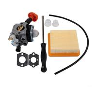Oniissy Kit carburateur de rechange pour débroussailleuse FS131 FS131R FS311 KM131 HT131 HT132 HT133 HT134 Compatible avec les numéros de pièce 4180-120-0619