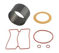 Oniissy Kit cylindre de compresseur huile-air et piston avec 4 joints d'étanchéité en caoutchouc pour modèles 550W-1500W, pièces de rechange de pompe à air compatibles avec divers ateliers (pour 750W)