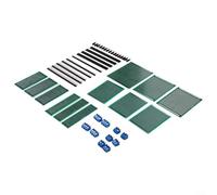 Oniissy Kit de carte de circuit imprimé Miuzei avec prototype double face, bornes à vis, têtes à broches et platine d'expérimentation pour projets électroniques et soudage DIY -
