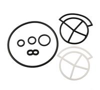 Oniissy Kit de joints pour adoucisseur d'eau 7129716 compatible avec 7092163/7134224/WS35X10005, avec bague de forme spéciale, accessoire cylindrique, lubrifiant, deux joints,