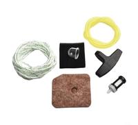 Oniissy Kit de pièces de rechange pour taille-haie avec filtre à air, filtre à carburant, cordon de démarrage et ampoule d'amorçage compatible avec HS81R, HS86R, HS81T, HS86T, HS82R, HS87R,