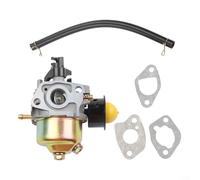 Oniissy Kit de remplacement pour carburateur de tondeuse à gazon GC-PM 46/1S et GC-PM 51/2S - Construction en alliage avec joints, tuyau et apprêt pour Garden Power