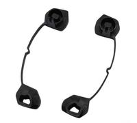 Oniissy Kit de réparation de crochet de verrouillage pour toit ouvrant - En plastique noir - Remplacement pour Smart W451 2007-2014 OEM A4517760016 - Installation facile - Performance stable - 1 paire