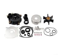 Oniissy Kit de réparation de pompe à eau compatible avec les moteurs hors-bord Johnson Evinrude V4 V6 V8 150-300 HP Kit d'entretien marin complet pièces de reconstruction joint de boîtier de turbine