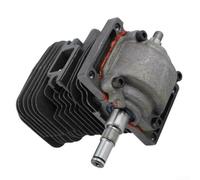 Oniissy Kit de vilebrequin de piston de cylindre de 38 mm pour tronçonneuse 017 MS170 018 MS180 avec roulements de carter d'huile moteur et joints pièces de rechange