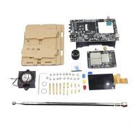 Oniissy Kit radio électronique à monter soi-même, kit radio V5A FM AM MW SW aviation SSB LSB USB avec antenne à ondes moyennes, antenne à ondes courtes et amplificateur Lifier à haute impédance