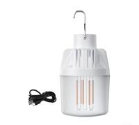 Oniissy Lampe de camping portable, veilleuse d'extérieur LED avec 4 niveaux de luminosité, lumière chaude et blanche, éclairage doux pour camping, randonnée, voyage, ABS + PC résistant à l'usure (5
