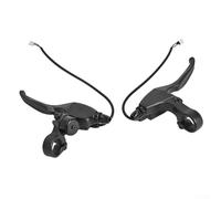 Oniissy Levier de frein pour scooter électrique HX X9 - Poignée de frein en alliage d'aluminium avec sonnette intégrée, leviers d'embrayage gauche et droit de rechange pour trottinette électrique HX