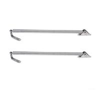 Oniissy Lot de 2 ajusteurs de ressort de trappe de bateau en acier inoxydable - Charnière à ressort pour camping-car, yacht, armoire, porte, fenêtre, support à ressort de 21,6 cm