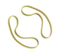 Oniissy Lot de 2 bandes en caoutchouc pour roues de scie à ruban de 20,3 à 22,9 cm, anneaux de pneu antidérapants avec matériau en caoutchouc jaune vert résistant à l'usure (20,3 cm)