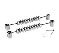 Oniissy Lot de 2 compteurs de baby-foot pour - Unité de score à 10 chiffres pour le football, le palet et le Air Hockey - Plastique pour score avec affichage clair, argenté