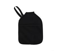 Oniissy Lot de 2 housses de protection en néoprène pour raquette de pickleball de 24,9 x 30,5 cm, compatibles avec les pagaies Franklin et Selkirk (2 x noir)