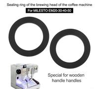 Oniissy Lot de 2 joints de culasse en silicone 58 mm pour modèles MILESTO EM20 EM30 EM40 EM50, joint d'étanchéité de tête d'infusion pour bague avec diamètre extérieur 83 mm et diamètre intérieur