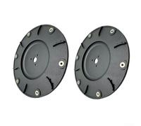 Oniissy Lot de 2 lames de rechange pour tondeuse à gazon Mammotion - Pour modèles Luba 1 AWD 2 AWD - Disques de coupe en acier - Pièces de tondeuse automatique - Noir - 170 mm