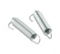 Oniissy Lot de 2 ressorts de tension performants pour modèles de tondeuse à gazon compatibles avec les numéros de pièces 08320300 et 039175, construction en métal, 16 cm de long, couleur argentée