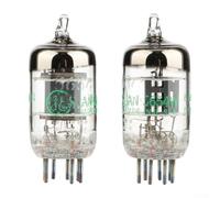 Oniissy Lot de 2 tubes à vide pour 5654W GE5654 W - Paire assortie à 7 broches JAN 5654W - Pour tubes à vide 6AK5 6J1 6 Go EF95 6J1P