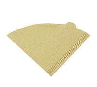 Oniissy Lot de 200 filtres à café marron en forme de V compatibles avec les goutteurs Hario 11,5 x 16 cm festonné pour bord pour brassage, fabriqué à partir de pâte de bois durable