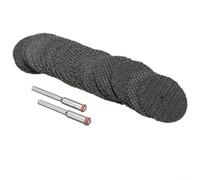 Oniissy Lot de 27 mini disques à tronçonner en métal Ø 32 mm 1,2 mm d'épaisseur avec 2 mandrins pour outils Proxxon, renforcés en corindon pour métal, céramique, plastique et bois fin