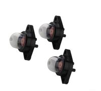 Oniissy Lot de 3 ampoules d'amorçage pour tronçonneuse modèles 1950 1975 2050 2150 2375 et compatibles avec Craftsman pour courroie de soleil pour carburateurs Oregon 530071835 (3 pièces)