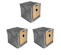 Oniissy Lot de 3 sacs à poussière pour Eufy G35+, G40+ Système de filtration à 4 couches en tissu de charbon actif étanche pour aspirateur de grande capacité