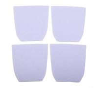 Oniissy Lot de 4 filtres réutilisables pour aspirateur Einhell, modèles portatifs sans fil, capture la poussière fine pour un air d'échappement plus propre pour le nettoyage de la maison