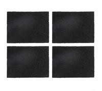 Oniissy Lot de 4 tapis filtrants à charbon actif 9,5 x 7 x 0,5 cm pour le contrôle des déchets de cuisine et le désodorisant pour poubelle à compost, compatibles avec Joseph série 60/48/50