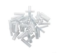 Oniissy Lot de 50 manchons de greffage pour arbres fruitiers, tubes à paroi fine hautement élastiques favorisent une guérison rapide, renforcent les branches faibles, pour le jardinage en plastique (2