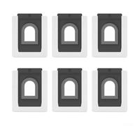 Oniissy Lot de 6 sacs à poussière de rechange auto-vides compatibles avec aspirateur sans fil pour Ultenic FS1, sacs à poussière dédiés étanches de grande capacité