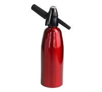 Oniissy Machine à eau gazeuse avec gazéification personnalisable pour un usage domestique, compatible avec diverses boissons et cocktails (rouge)