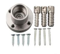 Oniissy Mandrin à vis pour tour de travail du bois de 5,1 cm avec mandrin fileté de 2,5 cm x 8TPI construction en acier pour projets de bol de tournage du bois