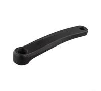 Oniissy Manivelle gauche pour VTT pour vélo - Bras de manivelle carré conique de 170 mm, pédalier en alliage d'aluminium 6061 compatible avec pédale d'essieu de 14 mm, noir