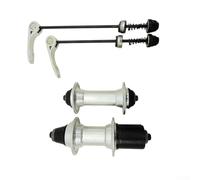 Oniissy Moyeu à 32 trous pour 7 à 10 vitesses compatible avec les vélos V-Brain, ensemble de moyeux avant et arrière avec dégagement rapide, 135 mm arrière 100 mm avant, alliage d'aluminium