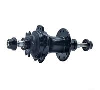Oniissy Moyeu arrière de vélo 412 pour jantes à 20 trous avec 4 roulements et volant d'inertie en acier 9T, moyeu O.L.D en alliage d'aluminium de 85 mm compatible avec les systèmes de frein en V et de