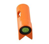 Oniissy Niveau à bulle à angle droit de 90 degrés avec flacon réglable de 2,2 cm, outil de niveau de tige en aluminium moulé sous pression pour tiges rondes ou rectangulaires, construction durable (a)