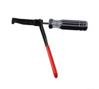 Oniissy Outil de réglage de l'écrou de verrouillage de soupape 10 mm Douille fendue avec entraînement 6,35 mm pour entretien moteur de voiture japonaise en acier inoxydable