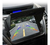 Oniissy Pare-soleil GPS pour pare-brise de voiture - Réglable de 145 à 245 mm - Pare-soleil anti-reflet compatible avec la plupart des écrans de navigation du véhicule - Noir