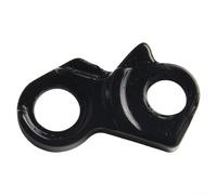 Oniissy Patte de dérailleur arrière pour vélo de montagne, crochet de queue en alliage d'aluminium compatible avec l'extension d'extracteur arrière, léger pour composant de vélo pour cintre de roue