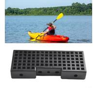 Oniissy Plaque de montage de bloc moteur en nylon renforcé pour montage de moteur à la traîne - Support compatible avec bateaux de pêche et canoës, installation DIY